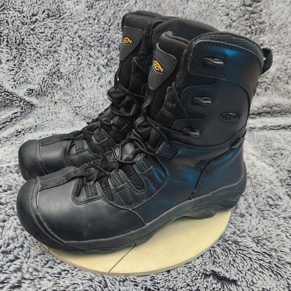 Keen Detroit 8" Waterproof Leather Boot Men's Size 10 - Picture 4 of 9